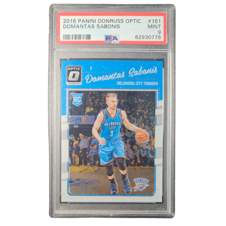 Domantas Sabonis 2016-17 Optic Rookie Card PSA 9 - Oklahoma City Thunder