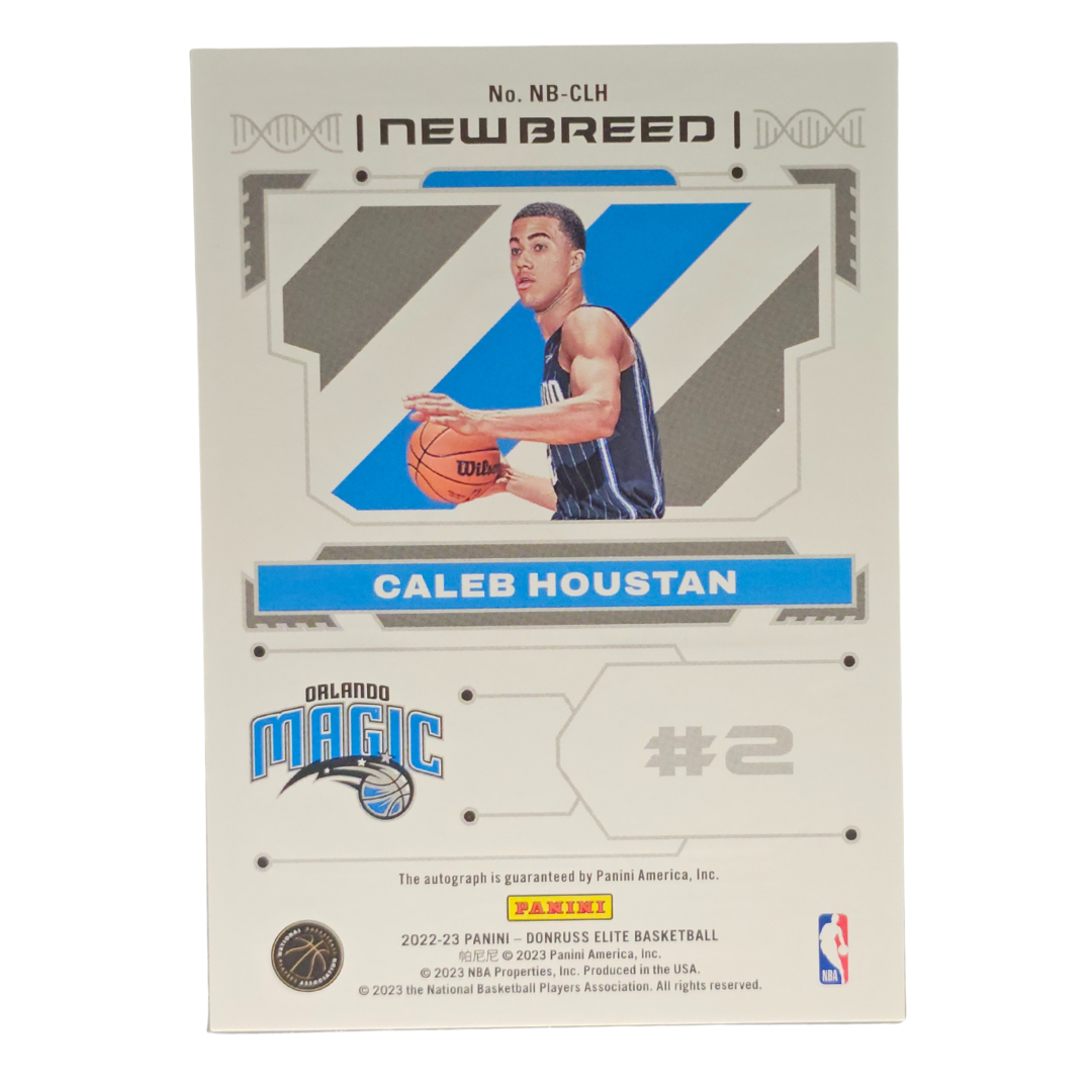 Caleb Houstan 2022-23 Donruss New Breed RC Card Magic Rookie