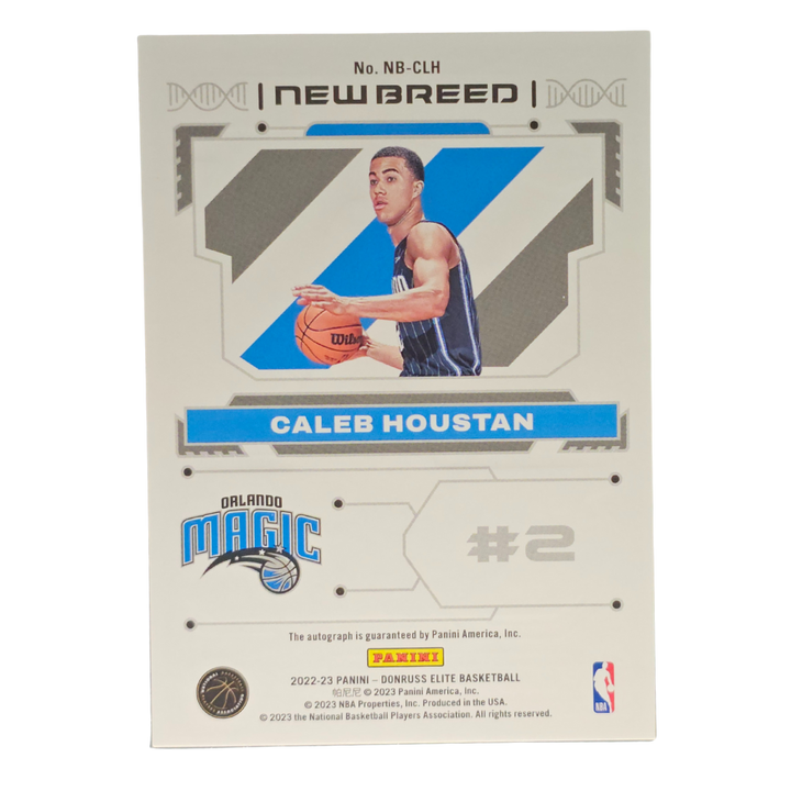 Caleb Houstan 2022-23 Donruss New Breed RC Card Magic Rookie