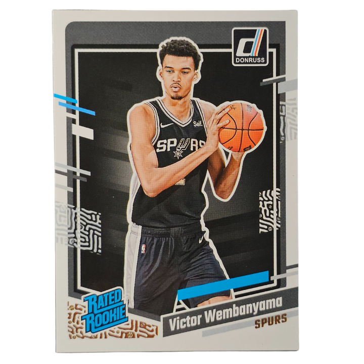 Victor Wembanyama 2023-24 Donruss Rated Rookie RC Card Spurs