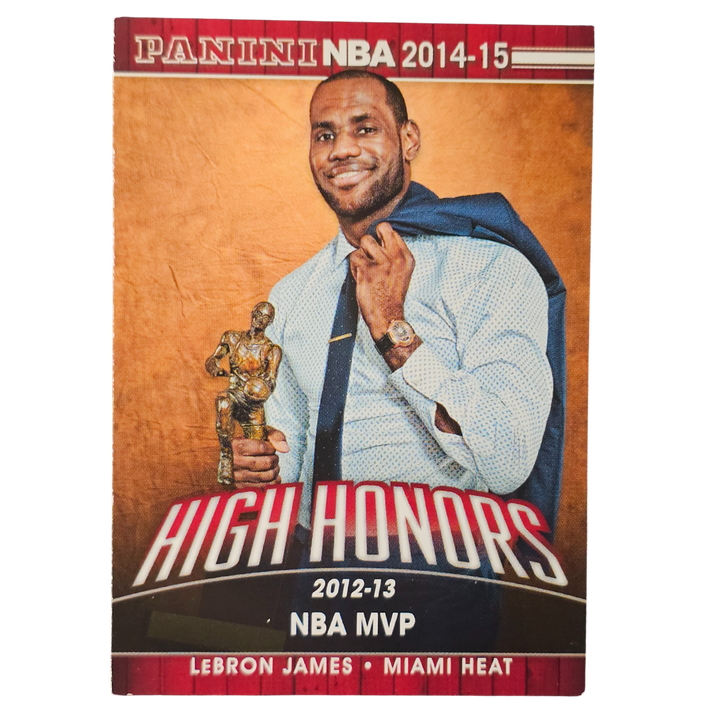 LeBron James 2014-15 High Honors MVP Card | Los Angeles Lakers Trading Card