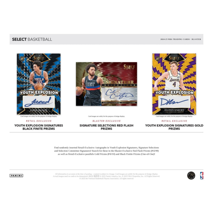 2024-25 Panini Select Basketball Blaster Box