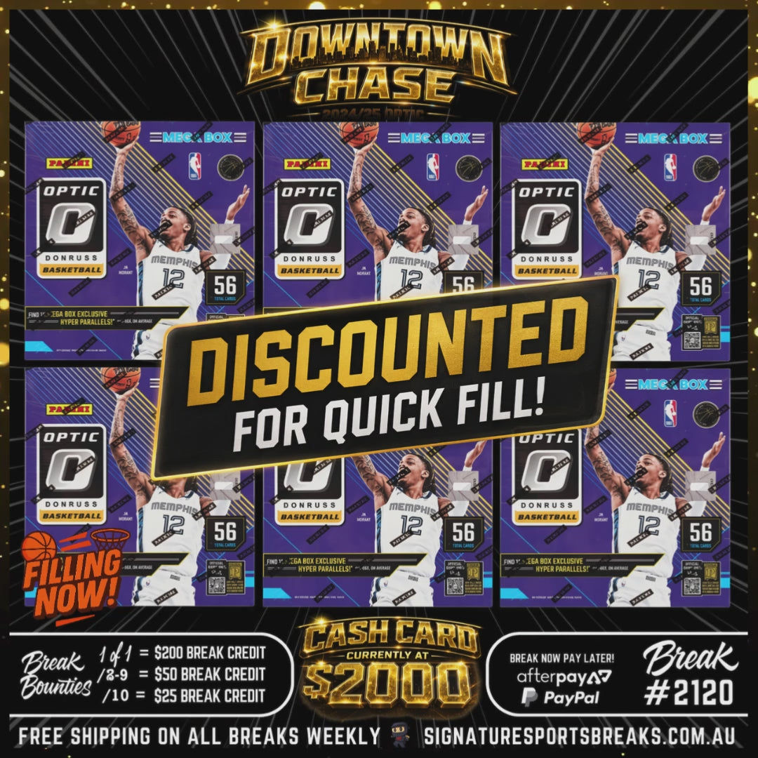 BREAK #2120 - OPTIC 2024/25 X 6! - DOWNTOWN CHASE! PICK YOUR OWN TEAM!