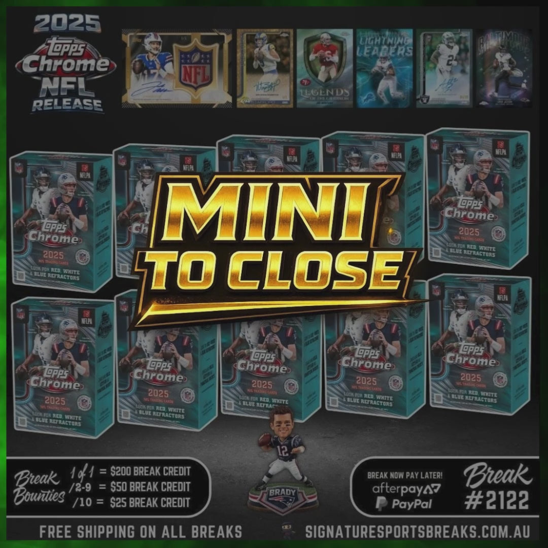 MINI TO CLOSE TOPPS CHROME 2122