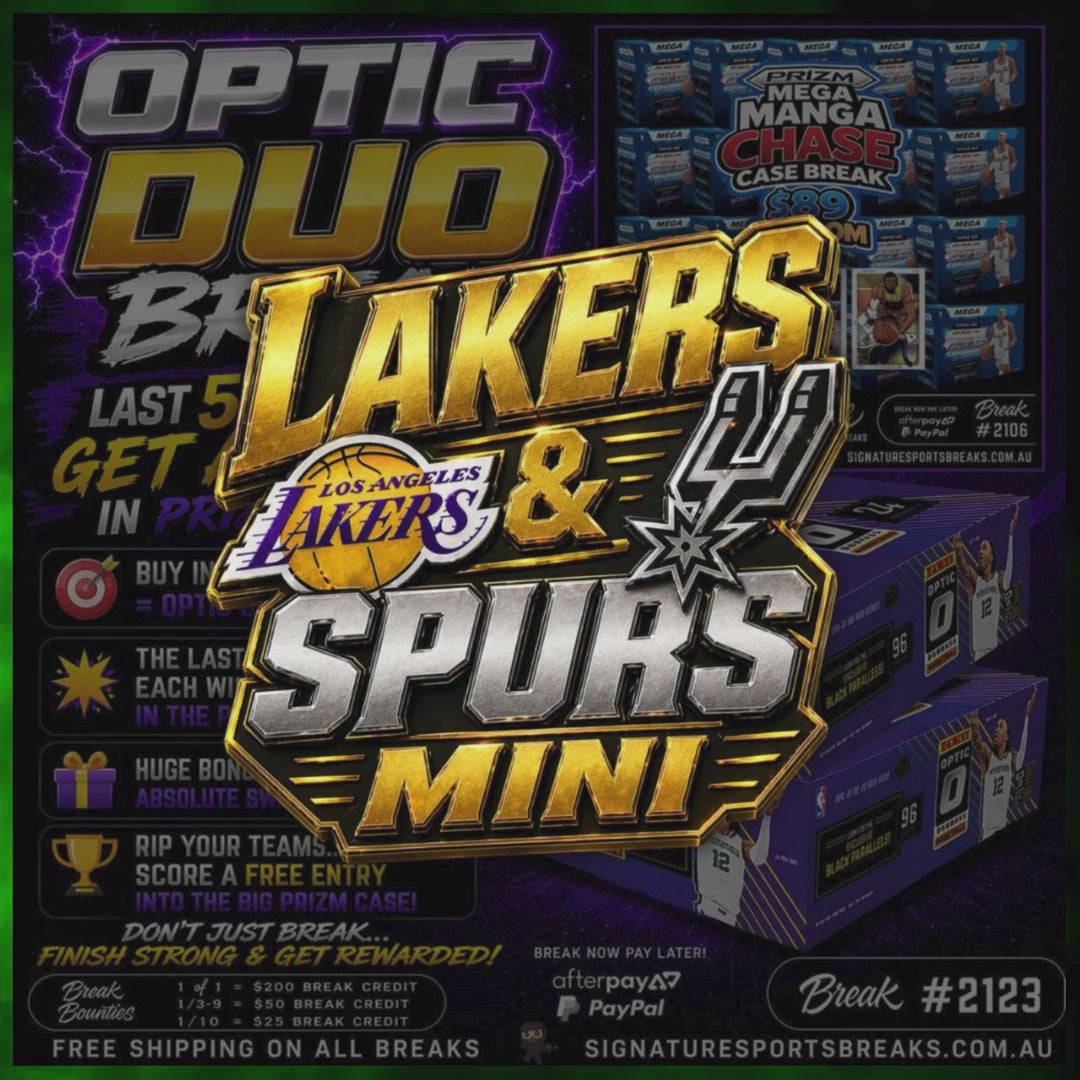 LAKERS & SPURS MINI - 2123 OPTIC