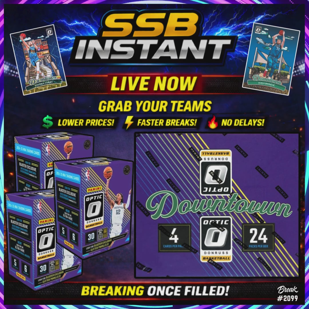 BREAK #2099 - INSTANT BREAK! - 2024-25 OPTIC QUAD - DOWNTOWN CHASE