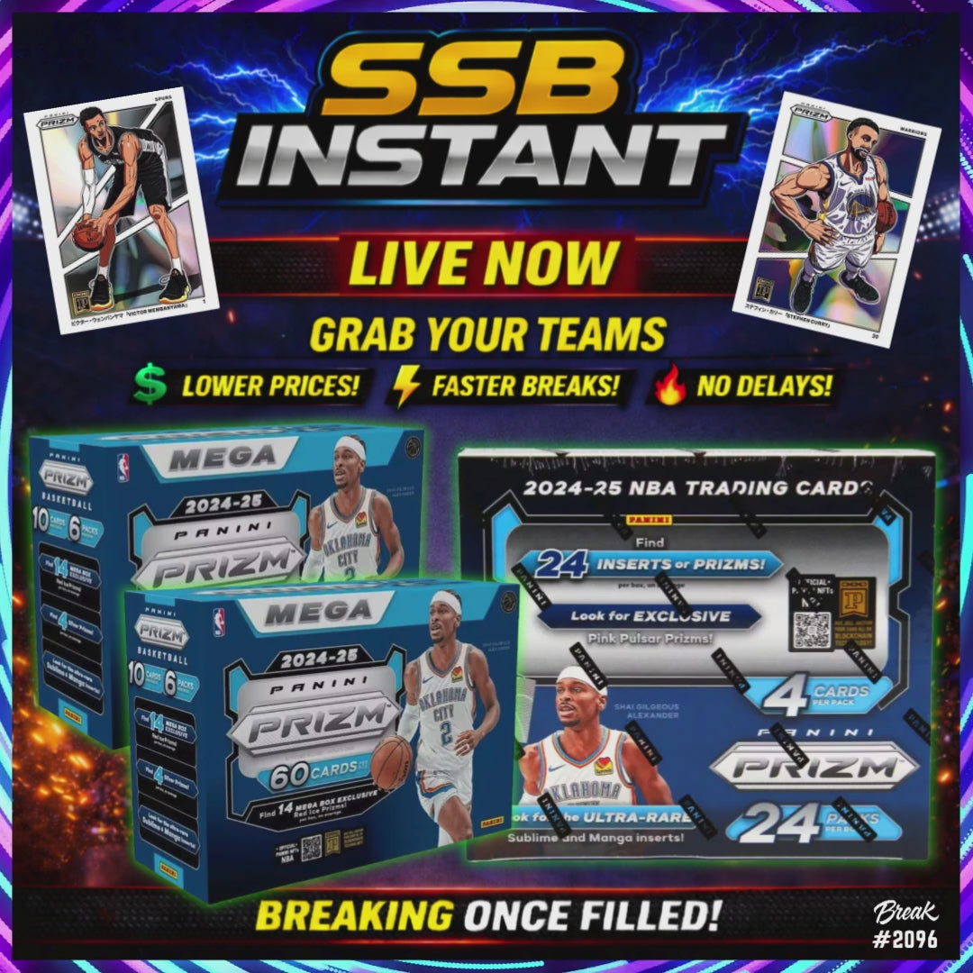 BREAK #2096 - INSTANT BREAK! - 2024-25 PRIZM TRIPLE - MANGA CHASE!