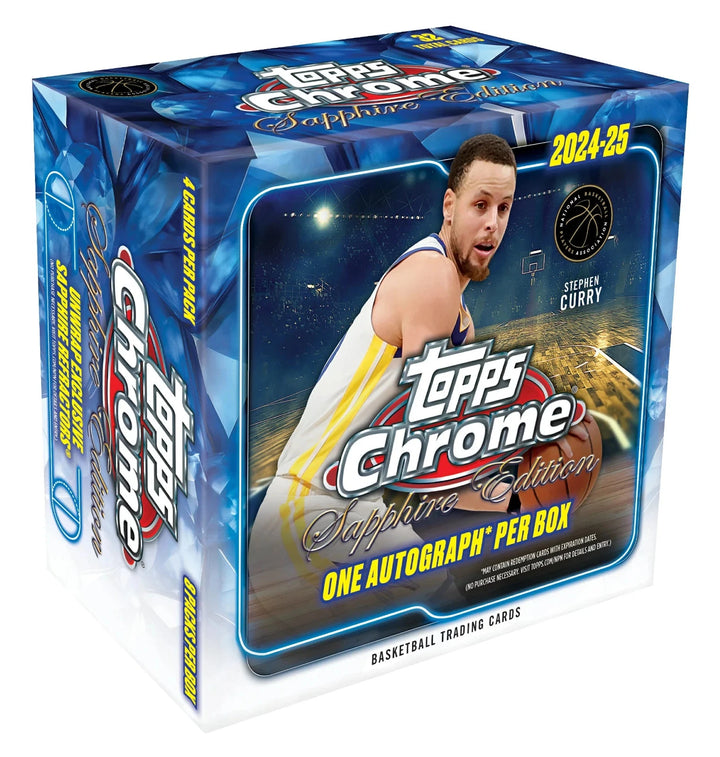 2024-25 Topps Chrome Sapphire Edition Hobby Box