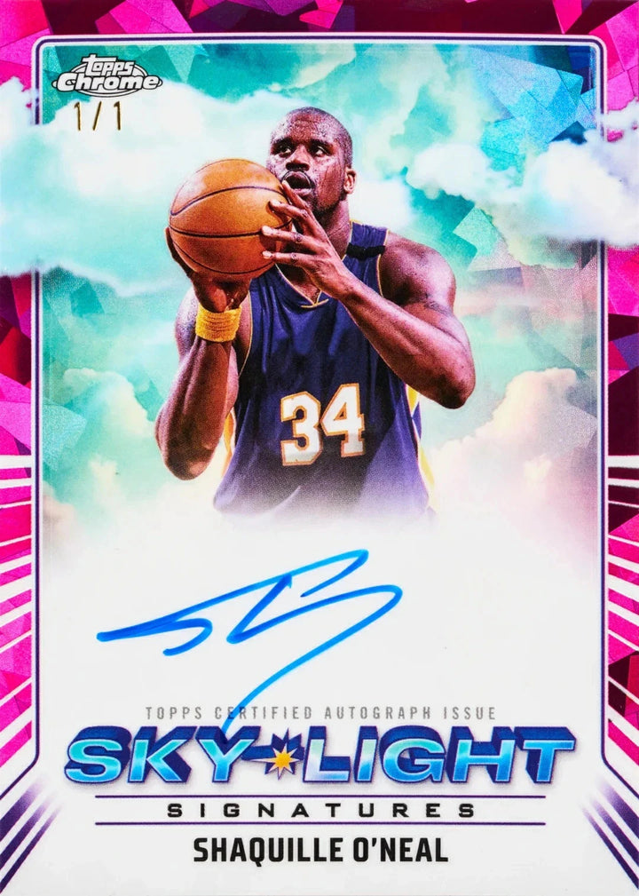 2024-25 Topps Chrome Sapphire Edition Hobby Box