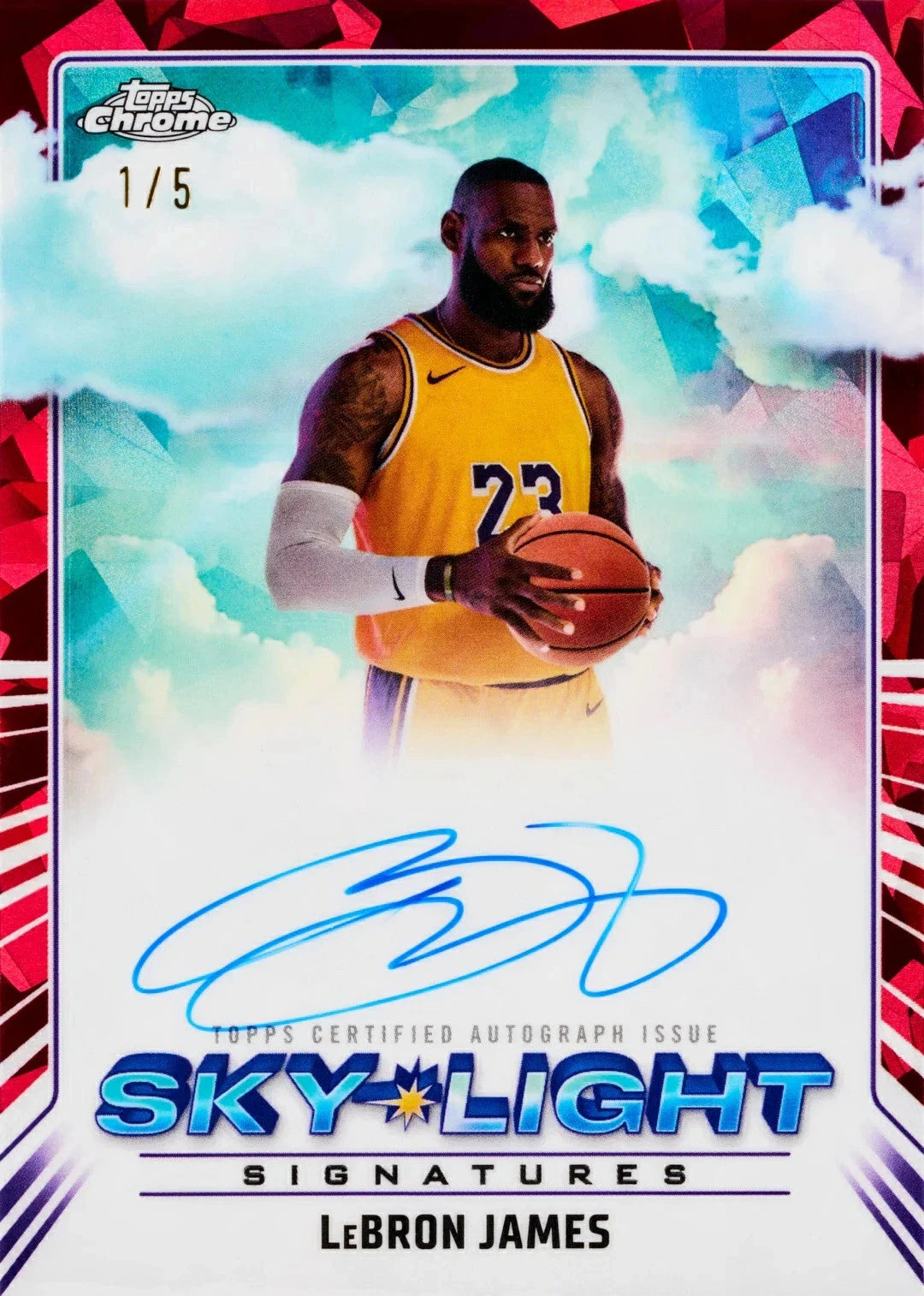 2024-25 Topps Chrome Sapphire Edition Hobby Box
